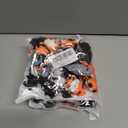 2 x 24PCS Halloween Mini Gnome Ornaments, Suitable for Halloween Party Small Gifts, Birthday Gifts Boys and Girls, Classroom Rewards,Candy Bags Collectible Animals Figurine Doll