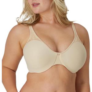 Bali Women's Minimizer Bra, Passion for Comfort Underwire Bras for Women, Seamless Cups, Minimizes Bust Up to 1.5 in (40D)