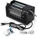 Hiorucet CB36 Wood Stove Blower with Thermostat for US Stove US2000E, BEC95E, Country Hearth 2000, Ashley AW1120E, Vogelzang VG820E Heartwood and King 2007B, US Stove CB36 Circulatory Blower Kits.