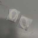 2 Pairs AirPods Ear Hooks for AirPods Pro 2, AirPods Pro, AirPods 4, 3, 2 & 1, Upgraded Anti Slip Sports Clip Hooks for AirPods 1, 2, 3, 4,Pro, Pro 2  White