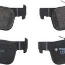 TRW Pro TRH1762 Disc Brake Pad Set For BMW X1 2016-2021, Rear, And Other Applications