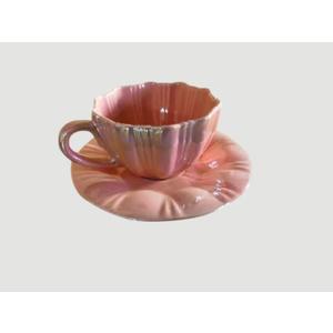 Serene Splendor Teacups Luxury Pink Pearl Mug