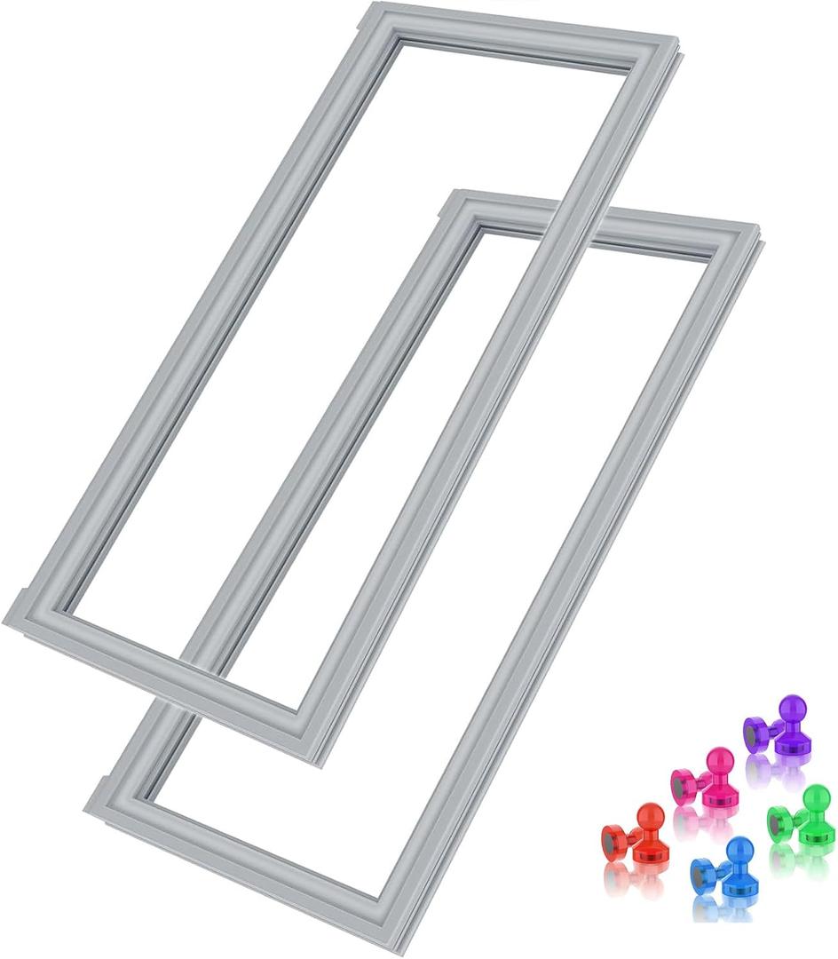 2 PACK DA97-05253B Refrigerator Door Gasket Compatible with Samsung Fridge