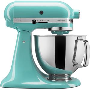 KitchenAid Artisan Series 5 Quart Tilt Head Stand Mixer with Pouring Shield KSM150PS, Aqua Sky