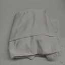 sancua Rectangle Tablecloth - 54 x 120 Inch - Water Resistant Spill Proof Washable Polyester Table Cloth, Decorative Fabric Table Cover for Dining Tables, Buffet Parties and Camping, White