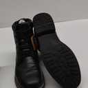 Jousen Mens Boots Leahter Retro Dress Boot Cap Toe Casual Motorcycle, 12