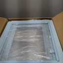 Clear Acrylic Dog Playpen,Transparent DIY Dog Pen,Easy Assembly and Disassembly,Indoor and Outdoor Use,Simple Cleansing Fence (Sky Blue, 23.6 inch, 10 Panels)