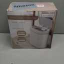 ELPHECO 2.5 Gallon Bathroom Can with Lid, Slim Motion Sensor Garbage Can, Automatic Waste Bin, Small Narrow Can for Bathroom, Bedroom, Office, Kitchen White