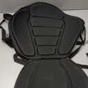 Kayak Seat Luxurious Padded Canoe SUP Seat Adjustable Boat Seat Comfortable Composite Quick Dry Fishing Seat Back Support for Universal Sit