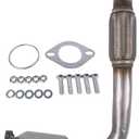 Catalytic Converter Flex Pipe Replacement for Chevy Equinox 2010-2014 Captiva Sport 2012-2015 GMC Terrain 2010-2014 2.4L L4 16581 59521