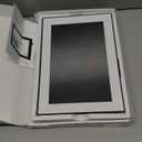 YUYIALARM WiFi 10.1 Inch Digital Alarm Clock for Seniors, Large Display with Day/Date Smart Touchscreen Electronic Calendar 64 Alarms 64 Reminders Dementia Alarm Clock for Elderly（White）