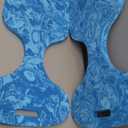 2 Pcs Saddle Float Foam Saddle Seat Float Water Solid Swimming Pool Chair Swirl Pattern for Lake Beach River Boat Parks 31.5 x 16 x 1.3inch