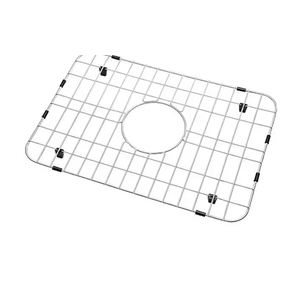 16.46 in. x 12.52 in. Center Drain Stainless Steel Sink Protector