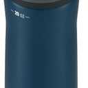 Contigo Jackson Chill 2.0, Vacuum-Insulated Stainless Steel Water Bottle with Secure Lid, Leak-Proof Travel Friendly, 20oz Capacity, Blueberry Color, Keeps Drinks Cold for 12 Hours