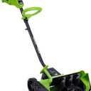 Earthwise SN74016 40-Volt Cordless Electric Snow Shovel, Brushless Motor, 16-Inch width, 300lbs/Minute (Battery and Charger Included)