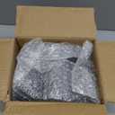 FOCUSLINE 7 Inch Clear Plastic Plates, 100 Count Disposable Heavy Duty Salad Dessert Plates, Premium Hard Plastic for Weddings, Parties & Events