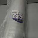 1-Pack 18" Stretch Wrap Rolls - 80 Gauge Industrial Strength Clear Film, 1200ft Length with Plastic Handle Option - Heavy Duty Self-Adhering for Moving, Shipping, Pallet Packing