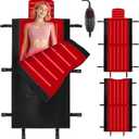 Red Light Therapy Mat for Fully Body, Red Light Blanket Dual Wavelength 660nm & 850nm Infrared Red Light Therapy Pad, Ideal for Home/Office/Men/Women/Elderly 74.8inch*33.46inch 660 LEDs