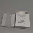 Potchen 12 Pack Ramadan Date Holders Acrylic Glass Bismillah Islamic Calligraphy Date Stands Home Table Centrepiece Decorations for Eid Ul Fitr Fasting Ramazan Adha Gifts Party Favors(Modern,Silver)