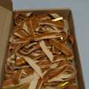 DIYDEC 24PCS Velvet Christmas Bow Ornament 5 x 7 Inch Xmas Wreath Ribbon Bows Christmas Tree Hanging Crafts Gift Bows Pendants for Holiday Home Outdoor Indoor Party Garland Decoration(Gold)