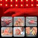 Wireless Red & Near-Infrared Light Therapy Glove for Hands  Arthritis, Sore Muscles Relief | 30 Red & Near-Infrared LEDs | Breathable | Auto 20-Min Shut-Off