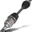 Front Left Driver Side CV Axle Shaft Assembly (Automatic/Manual Trans) for Mazda 3 2.0L 2.3L 2.5L, for Mazda 5 2006-2010 & 2012-2015 2.3L 2.5L, Replace for 66-8175