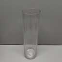 1pcs Glass Cylinder Vases for Centerpieces - 8 Inch Tall Glass Vases for Flower, Clear Flower Vase Bulk Floating Candle Vase for Table Centerpiece Wedding Home Décor