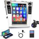 2+64G Android Car Radio Car Stereo for Toyota Camry 2006-2011 Wireless Carplay Android Auto, 9.7'' Touch Screen Head Unit Mirror Link WiFi GPS Navigation Bluetooth FM RDS Hi-Fi AHD Backup Camera SWC