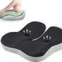 Seat Cushion,Office Chair Memory Cushion, Ergonomic Design, Relieve Sciatica and Long-Term Sitting Pain, Suitable for desks, car Seats, Games, wheelchairs (Black)