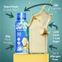OWYN Only What You Need Smooth Vanilla Flavored Protein Shake, 20g Protein, 4g Sugar, 3g Fiber, Dairy Free, Plant Based Protein Drink 12 Count