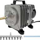 Commercial Air Pump 1250 GPH 8 Outlet 46W 70L/min for Aquarium and Hydroponic Systems