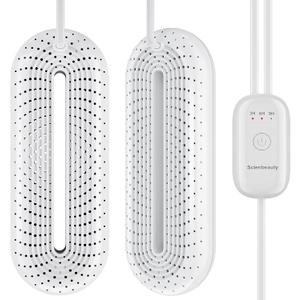 Scienbeauty Electric Shoe Dryers, Portable Boots Dryer Machine with 3/6/9 Hours Timer, Drying for Footwear, Socks, Ski Boots