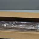 LazBlinds No-Drill Cordless Roman Shade - Light Filtering Natural Wood, Easy Install Bamboo Blind for Windows 32" W x 64" H, Malay Walnut