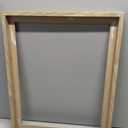 Americanflat 16x20 Canvas Floating Frame with Adhesive Strips Included - Vertical and Horizontal Floating Frame for Artwork - Canvas Frames for Wall Display - Oak