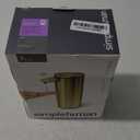simplehuman 9 oz. Touch-Free Automatic Rechargeable Sensor Pump, Brass Stainless Steel, New