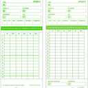 100 uPunch Time Cards for HN3000