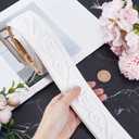 CRASPIRE 620 x 2in Crown Molding Peel and Stick Foam White Self Adhesive Flexible Trim 3D Sticky Vintage Decorative Wallpaper Border Wall Edging Foam Baseboard Mirror Border Wall Lines Hotel DIY Decor