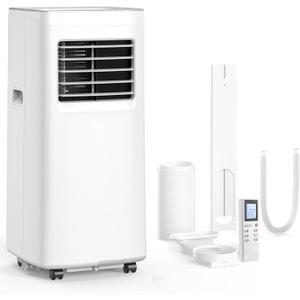 Portable Air Conditioner, 3-in-1 8500 BTU AC Unit with Fan & Dehumidifier Quiet Cooling for Bedroom, Home Office up to 450 sq.ft, Includes Complete Window Mount Kit