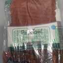 PackTowl Luxe Lightweight Microfiber Camping and Travel Towel, Terracotta, Beach