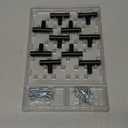 Ravinte 10 Pack 2 inch Cabinet Pulls Matte Black Stainless Steel Kitchen Drawer Pulls Cupboard Handles Cabinet Handles