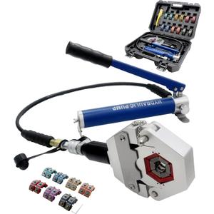 Manual Hydraulic A/C Hose Crimper Automotive A/C Hose Crimping Tools for BH Air Conditioning Hose & Beadlock A/C Fittings (IG-7842P)