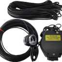 JYR8010-400W End Fed Half Wave Antenna for Ham Radio, 400W Shortwave Radio Antenna 8 Band 10m 12m 15m 17m 20m 30m 40m 80m Long Wire Antenna, 1:64 Balun No Tuning Great for POTA/SOTA