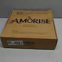 AMORISE Christmas Wreath with Lights, 26 in Norfolk Pine Wreath for Front Door, Large Greenery Wreath with Red Bow, Bell, Real Touch Artificial Wreaths for Indoor Outdoor Holiday Decor, FF11