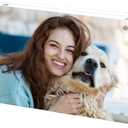 Acrylic Picture Frame 4x6, Double Sided Photo Frames for Refrigerator with Magnetic Corners, Transparent Acrylic Frame for Desk or Tabletop Display Family,Wedding, Baby Pictures(1 Pack)