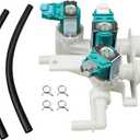 W10599356 Front Load Clothes Washer Water Valve with Two Hoses Compatible with Whirlpool, Maytag, KitchenAid, Kenmore, Amana washers, Washer Water Inlet Valve Replaces W10509710, W10435235, AP5692067