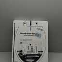KOHLER 4639-RL-47 Cachet ReadyLatch Round Toilet Seat Soft Close, Almond