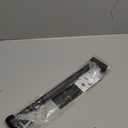 Towel Bar, 14inch to 25inch Adjustable Towel Holder Rod, Self Adhesive Wall Mounted Hand or Body Towel Rack for Bathroom Kitchen, 304 Stainless Steel Organizer Single Bar Matte Black