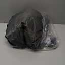 Magnetic Thermal Insulated Door Curtain Fits Door Size 32" x 80" Thicken Nylon Cotton Temporary Magnet Closure Thermal Door Cover Size W34 x L81 inch Weatherproof Windproof Soundproof, Grey