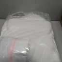 Extra Thick Large Bath Pillow with Neck,Back,Head Support for Bathtub, Spa, Soaking White(21''x17'')