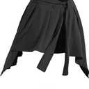 Kiench Women's Gym Athletic Wrap Skirts Tennis Yoga Running Tie Up Cover Up
Skirt XL